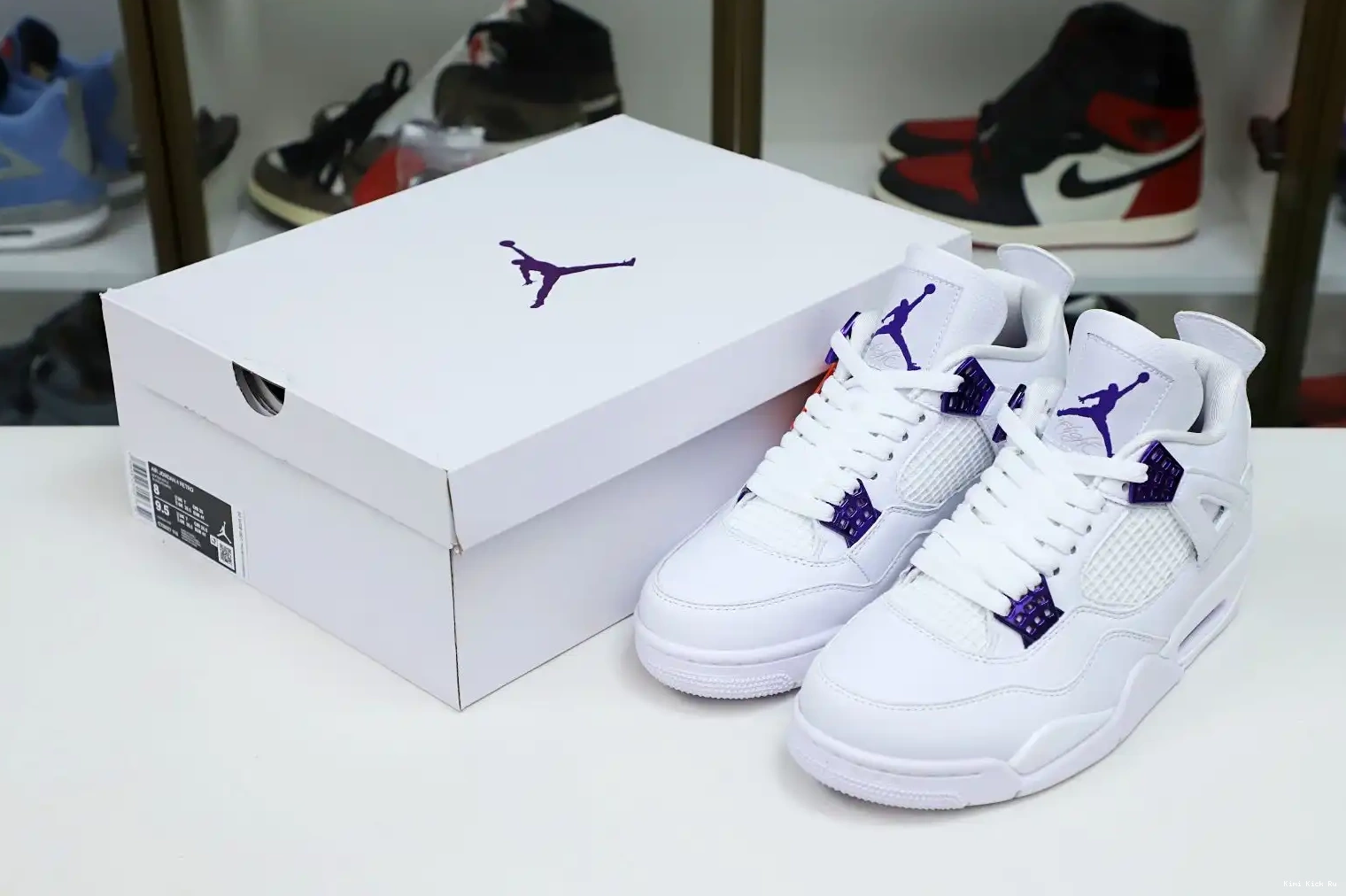 JORDAN PURPLE AIR METALLIC Kimikick 4 0815